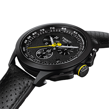Tissot Cycling Chronograph Tour de France Special Edition fekete karóra Tissot Cycling Chronograph Tour de France Special Edition fekete karóra