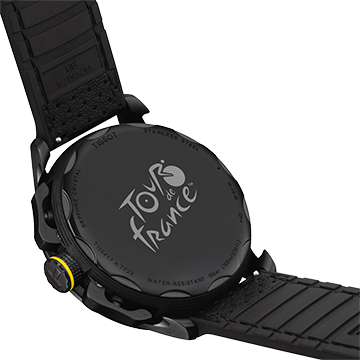 Tissot Cycling Chronograph Tour de France Special Edition fekete karóra Tissot Cycling Chronograph Tour de France Special Edition fekete karóra