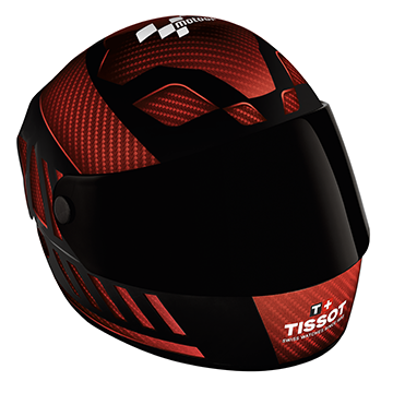 Tissot T-Race MotoGP 2025 Limited Edition chronograph bukósisak díszdobozban Tissot T-Race MotoGP 2025 Limited Edition chronograph bukósisak díszdobozban