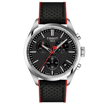 Tissot PR 100 'Vuelta' fekete chronograph férfi karóra Tissot PR 100 'Vuelta' fekete chronograph férfi karóra