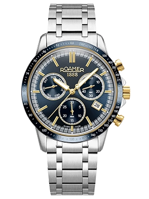 Roamer Mercury Chrono sötétkék chrongraph férfi karóra Roamer Mercury Chrono sötétkék chrongraph férfi karóra