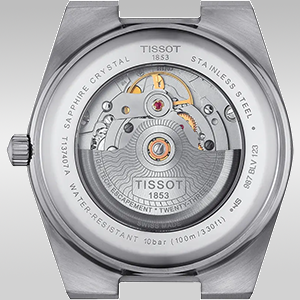 Tissot Seastar 1000 Powermatic 80 kaucsuk szíjas kék számlapos férfi karóra Tissot Seastar 1000 Powermatic 80 kaucsuk szíjas kék számlapos férfi karóra