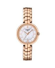 Tissot Flamingo gyöngyház számlapos rozé színű női óra T0942103311101