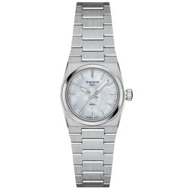 Tissot PRX fehér gyöngyház számlapos quartz női karóra T1370101111100